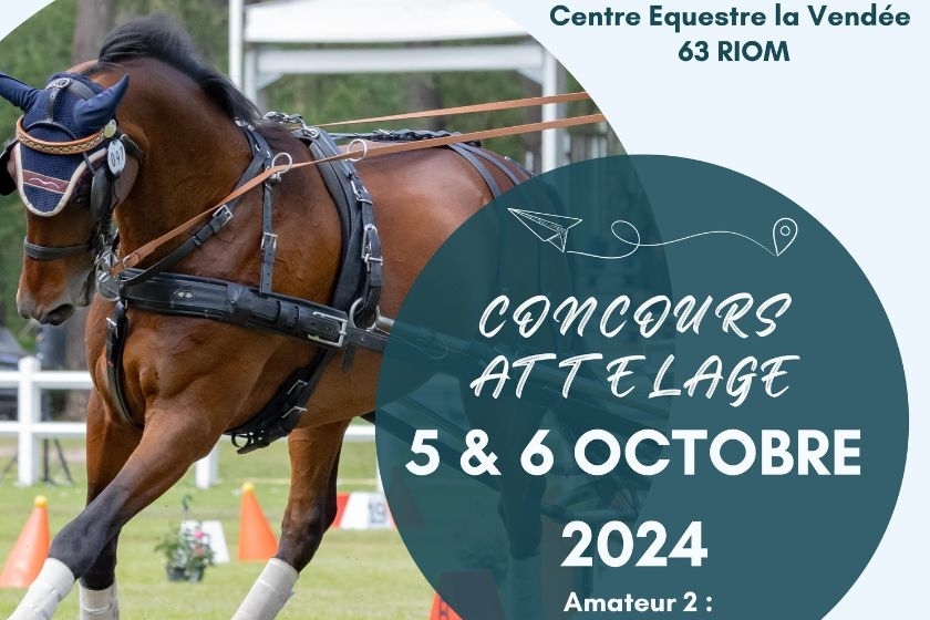 Concours Attelage 5 et 6 Octobre 2024 Riom